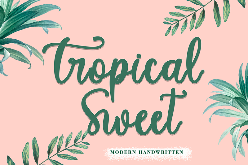 Tropical Sweet Font