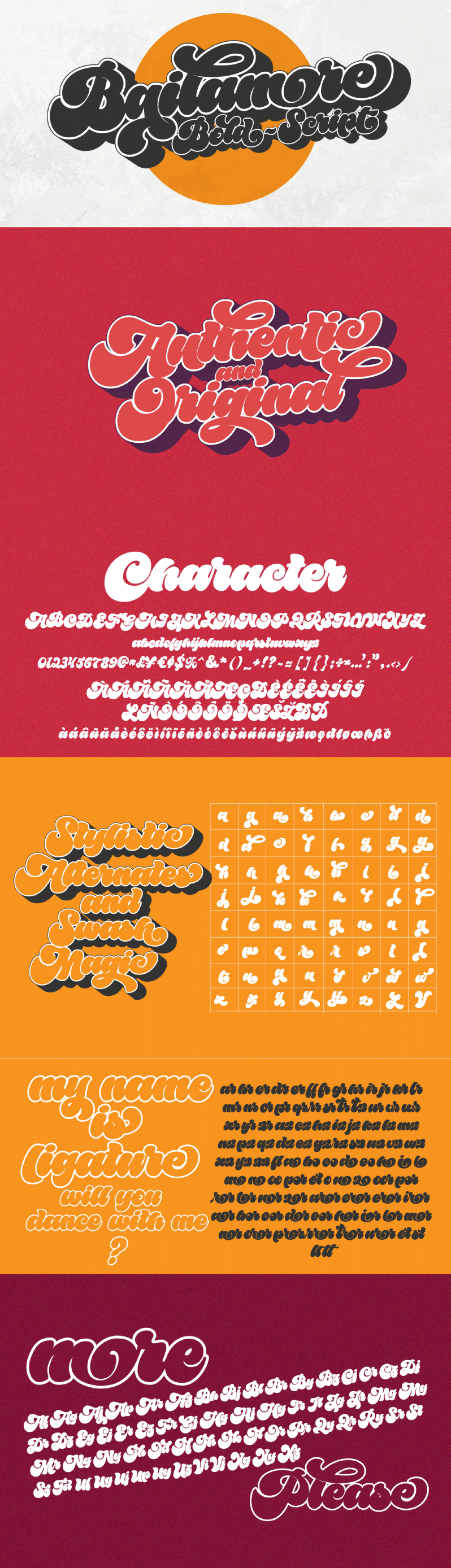 Bailamore Font