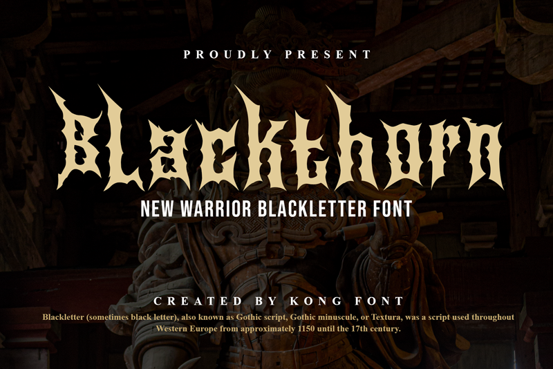 Blackthorn Font