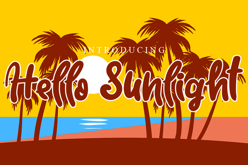 Hello Sunlight Font