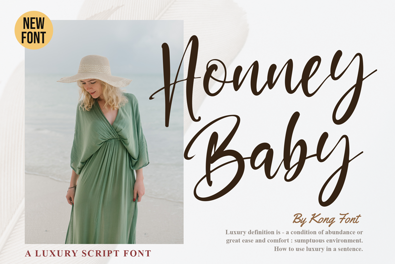 Honney Baby Font