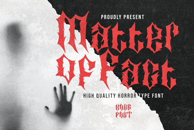 Matter Of Fact Font