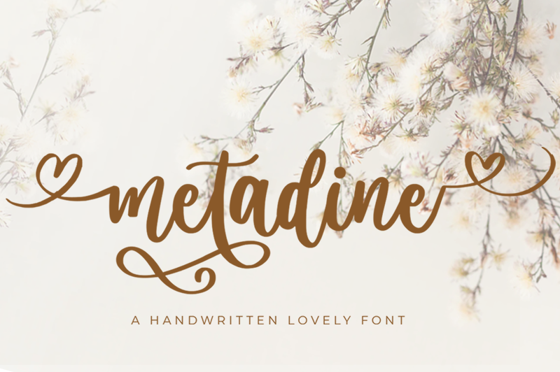 Metadine Font