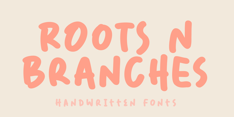Roots N Branches Font