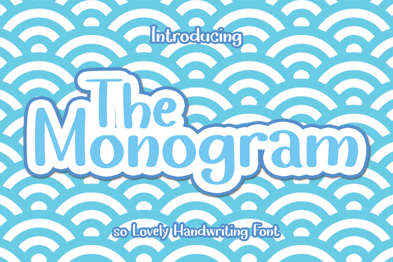 The Monogram Font
