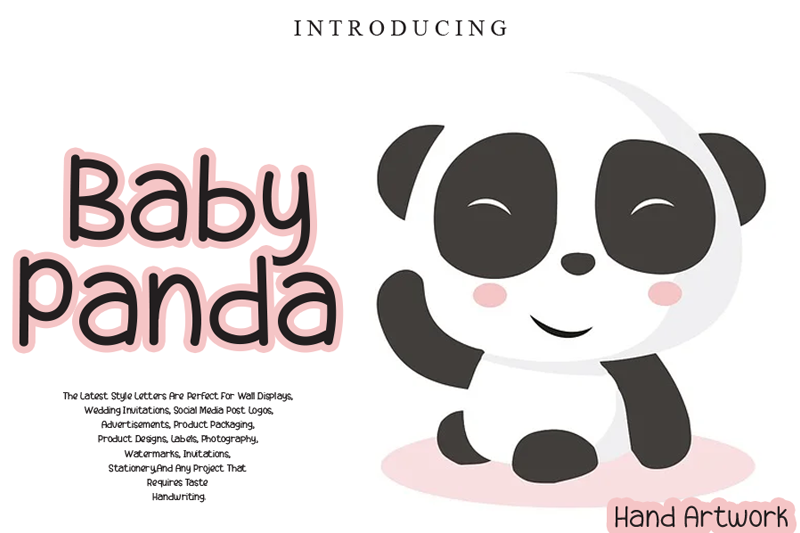 Baby Panda Font
