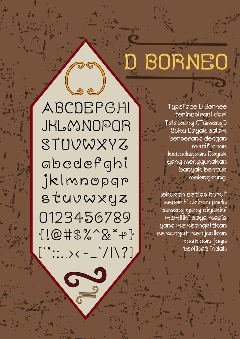 D Borneo Font