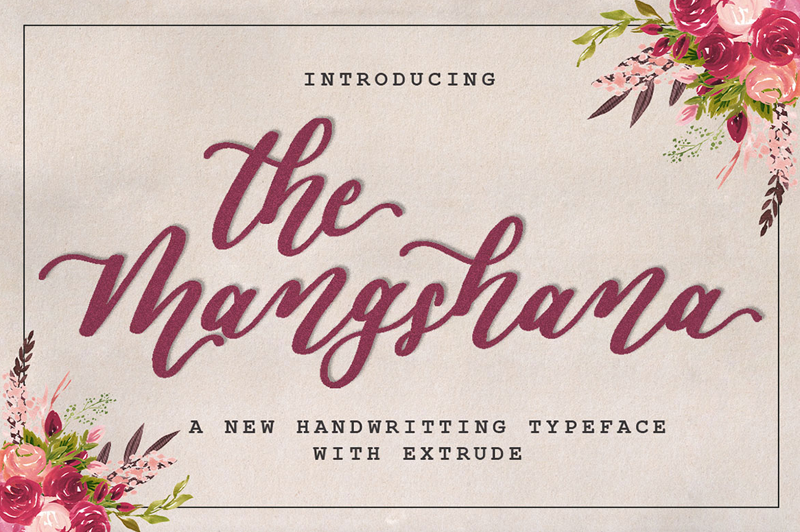 Mangshana Font