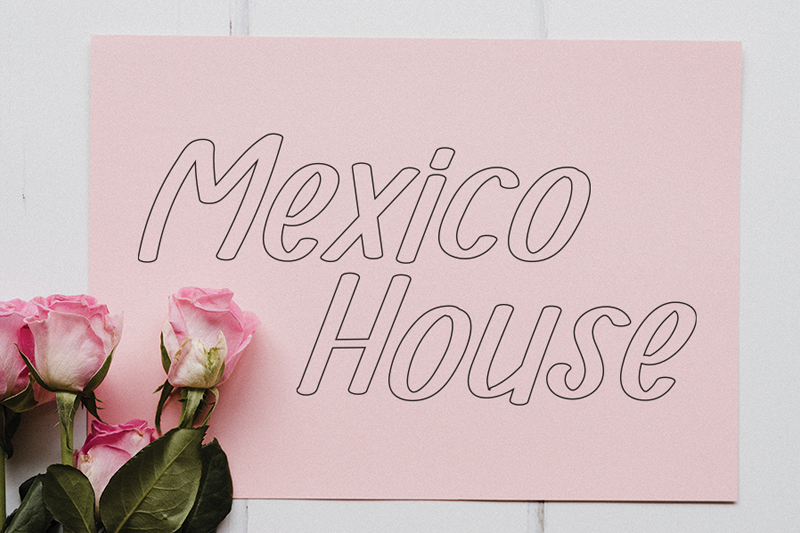 Mexico House Font