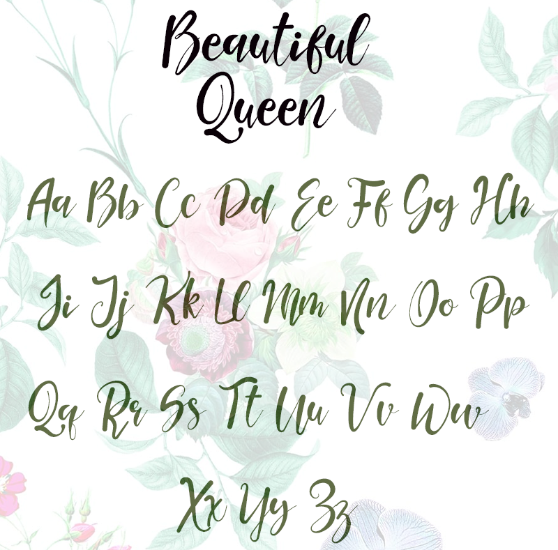 Beautiful Queen Font