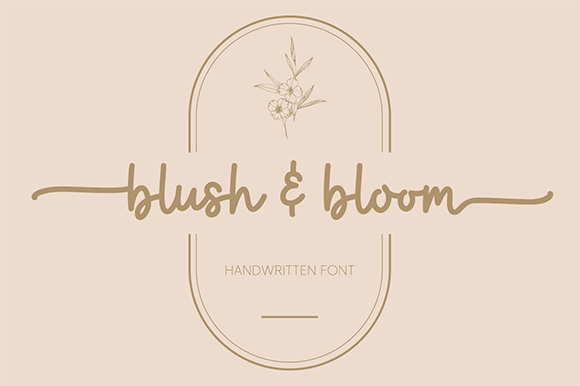 Blush And Bloom Font