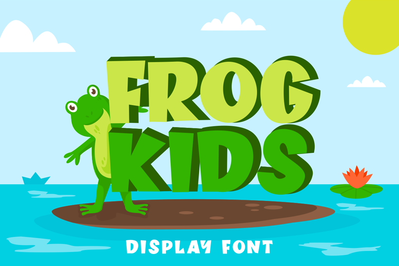 Frog Kids Font