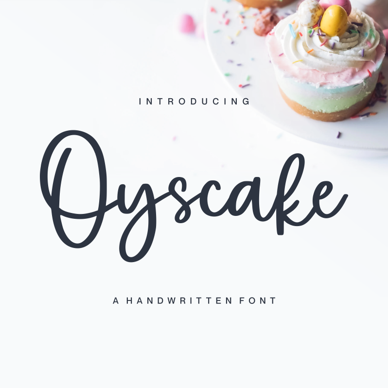 Oyscake Font