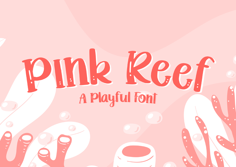 Pink Reef Font