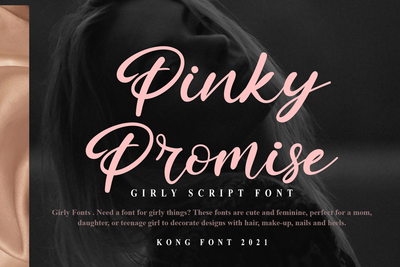 Pinky Promise Font