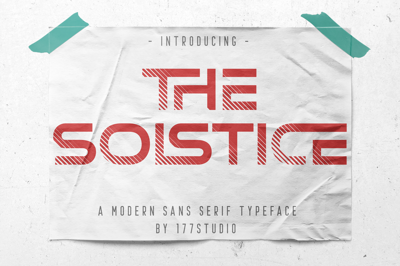 The Solstice Font