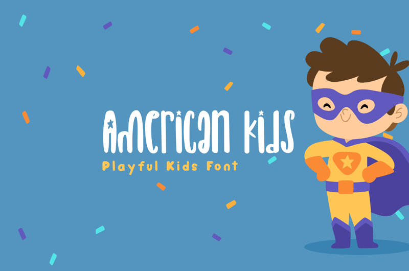 American Kids Font