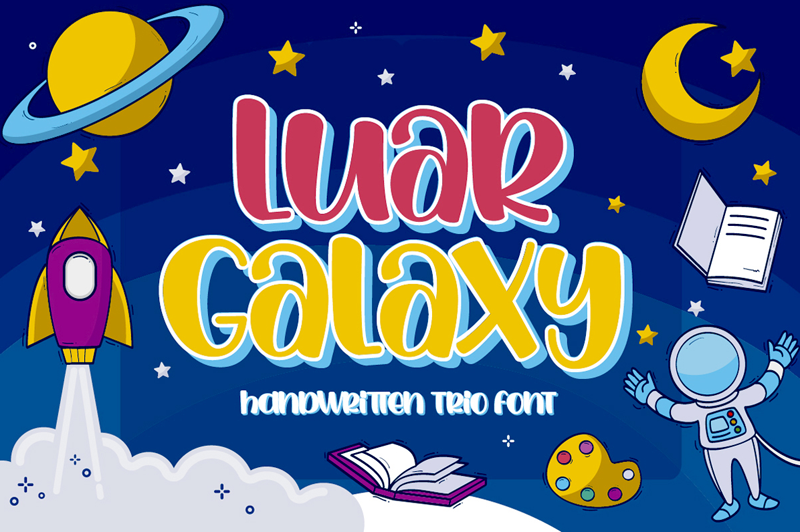 Luar Galaxy Font