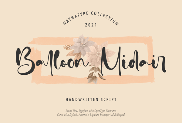 Ballon Midair Font