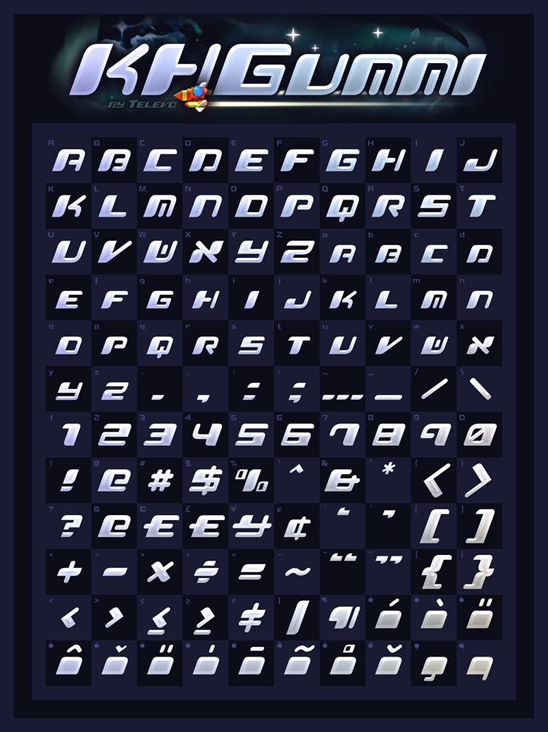 KHGummi Font