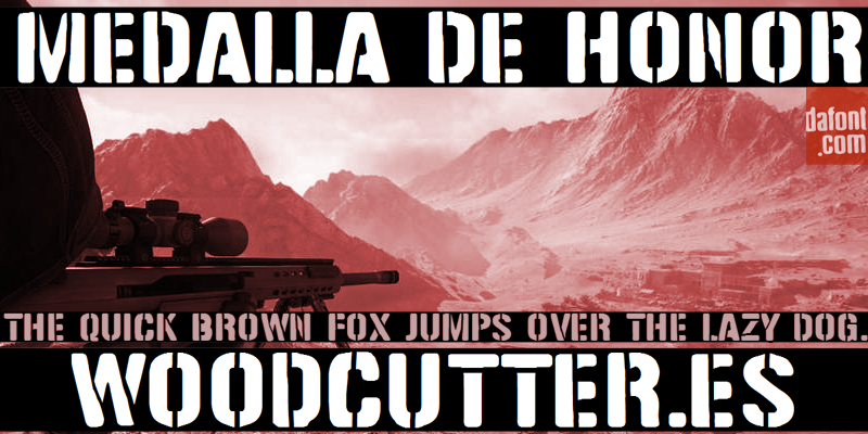 Medalla de Honor Font