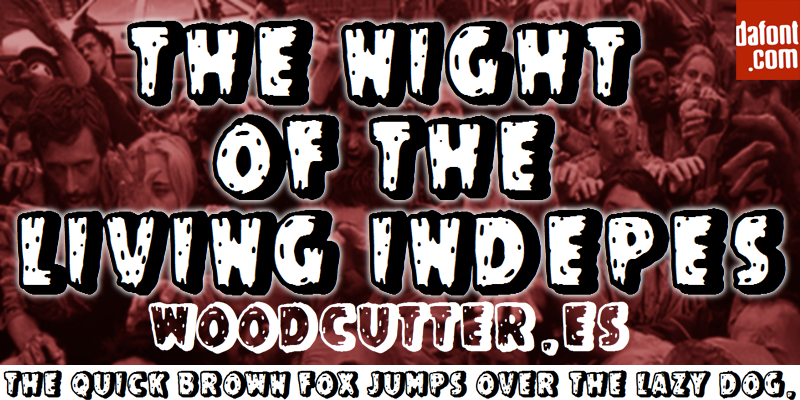 The Night of The Living Indepes Font