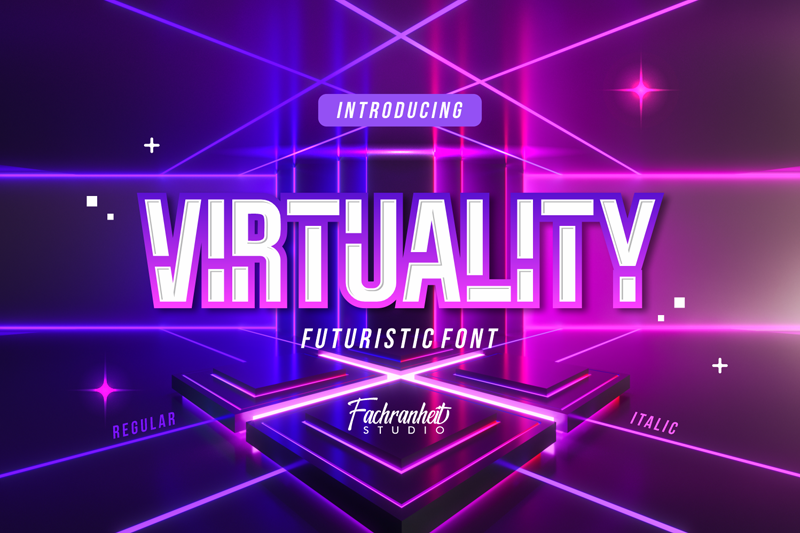 Virtuality Font