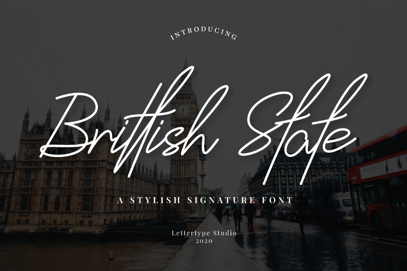 British State Font