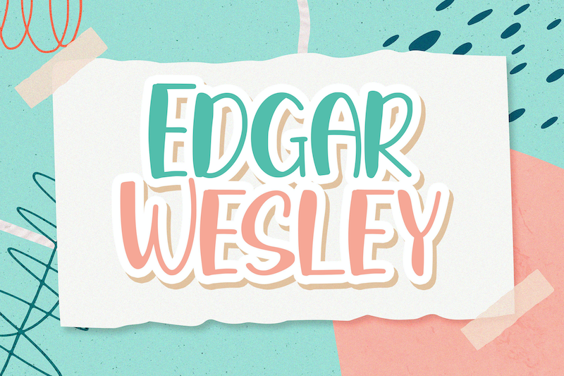 Edgar Wesley Font