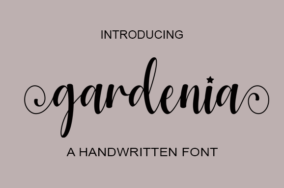 Gardenia Font