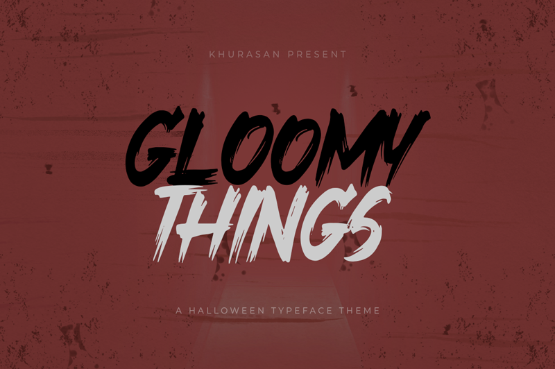 Gloomy Things Font