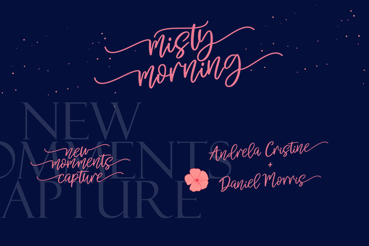 Misty Morning Font