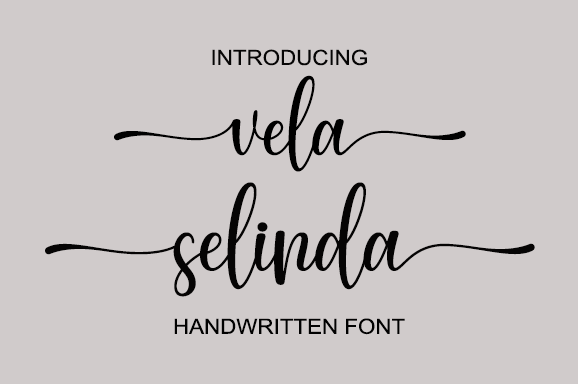 Vela Selinda Font