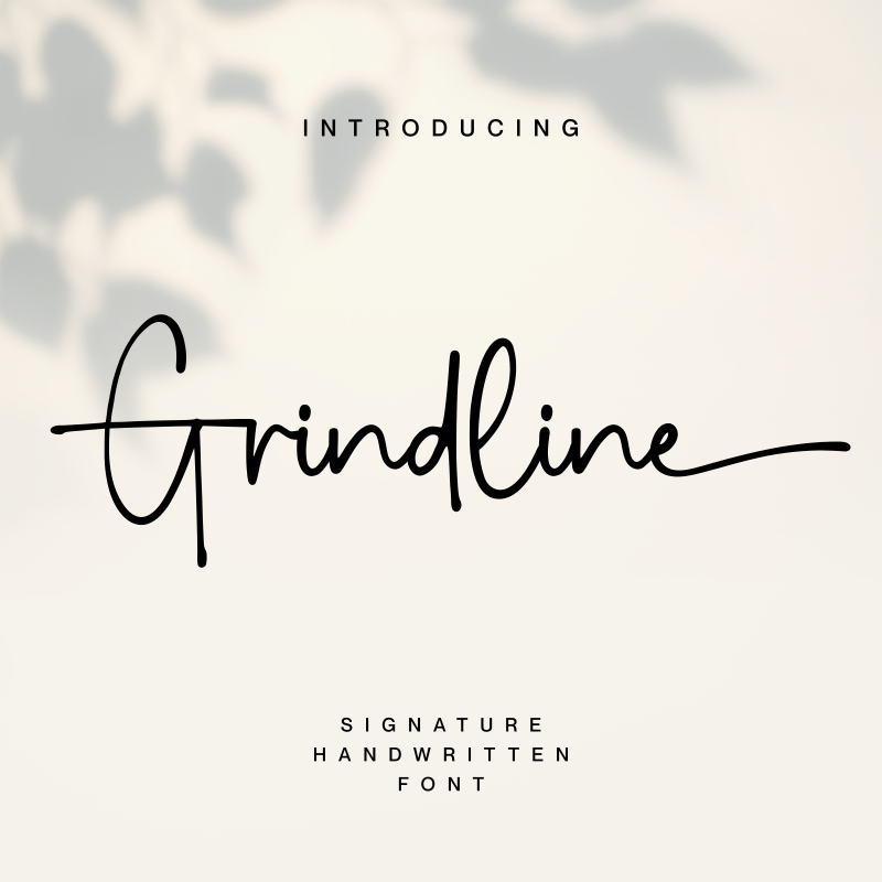 Grindline Font
