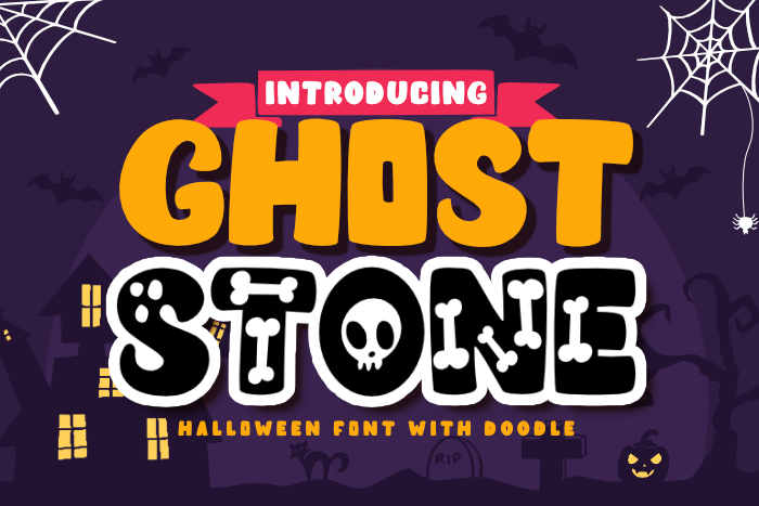 Ghost Stone Font