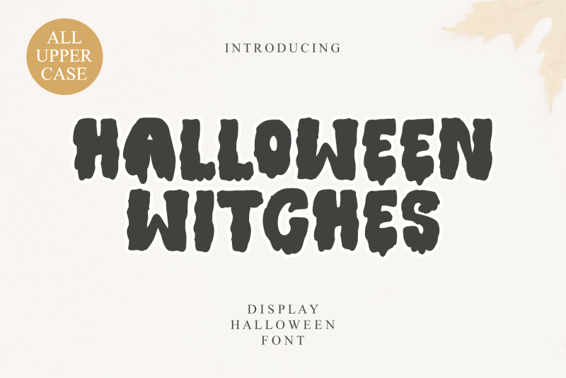 Halloween Witches Font