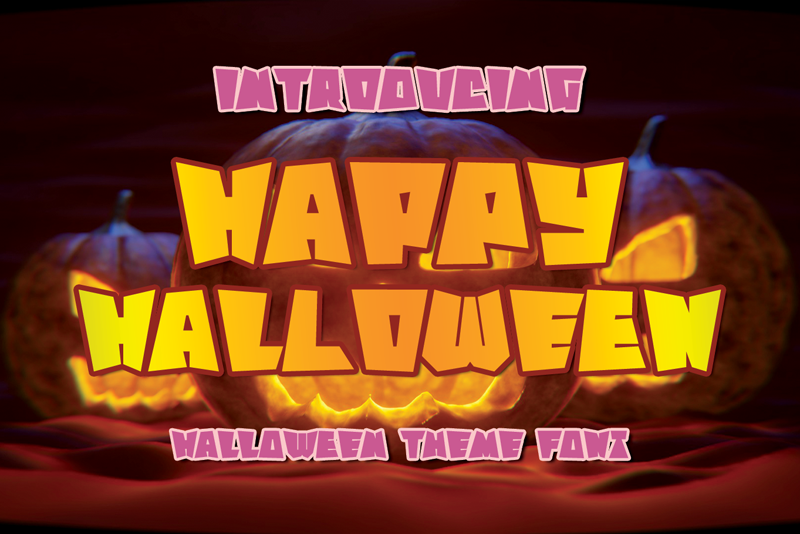 Happy Halloween Font