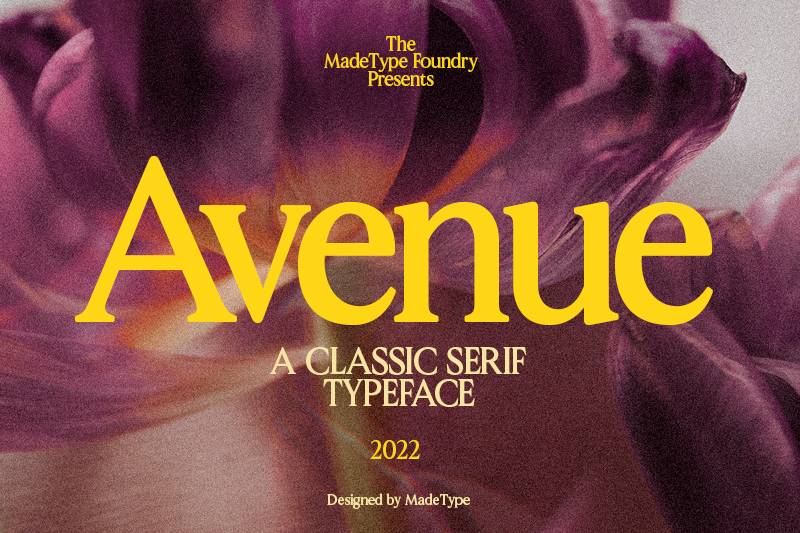 MADE Avenue Font