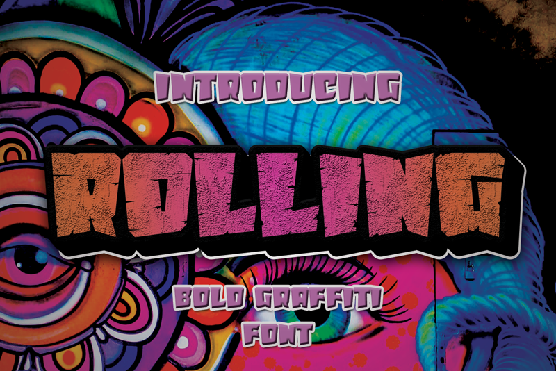 Rolling Font