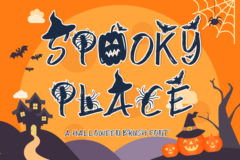 Spooky Place Font