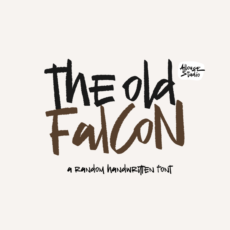 The Old Falcons Font