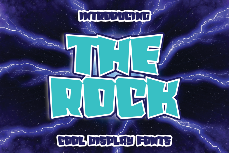 The Rock Font