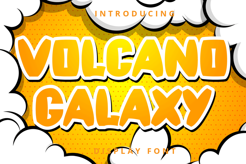 Volcano Galaxy Font