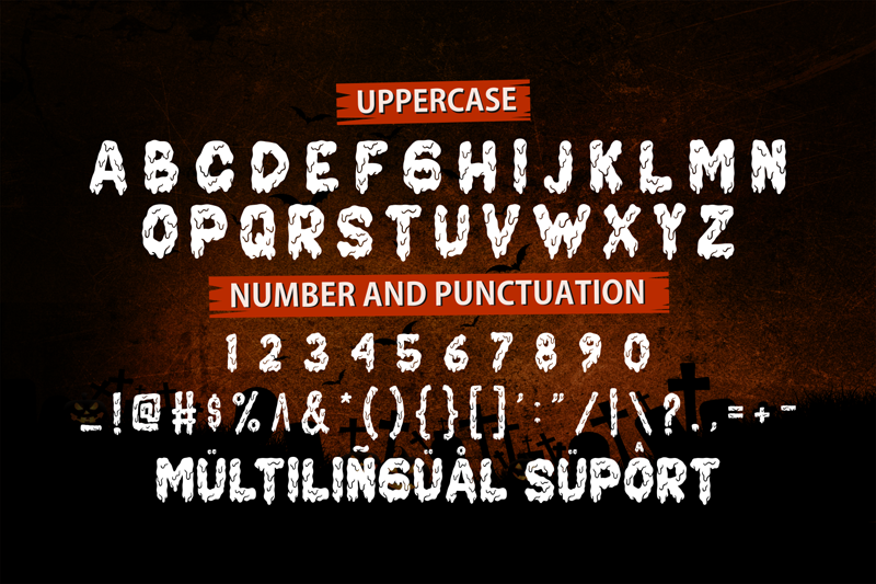 Cake Zombie Font