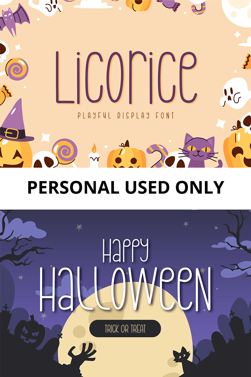 Licoriece Font