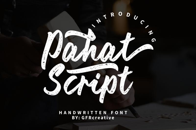 Pahat Script Font