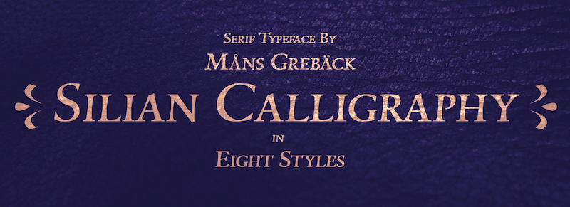 Silian Calligraphy Font