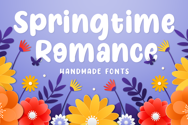 Springtime Romance Font