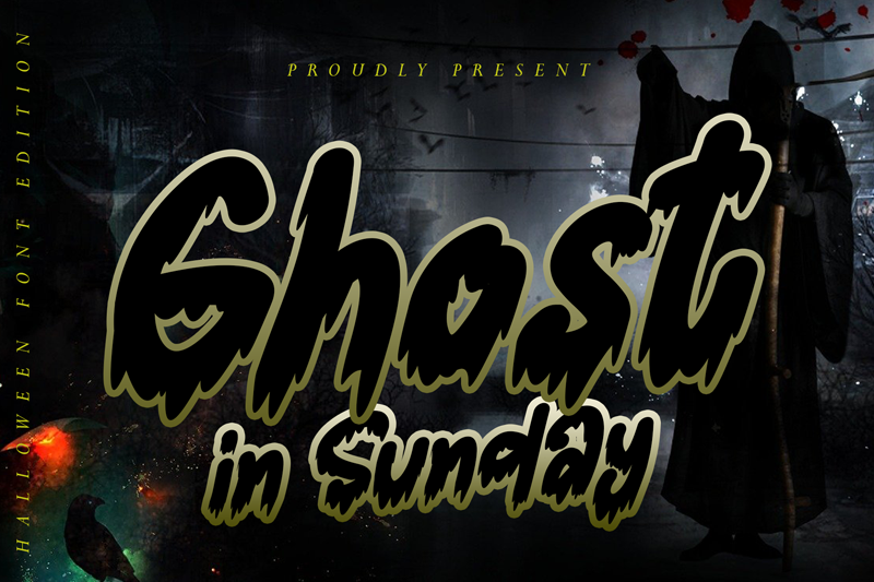 Ghost in Sunday Font