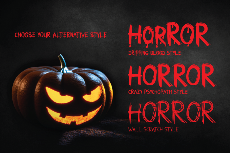 Horror 666 Font